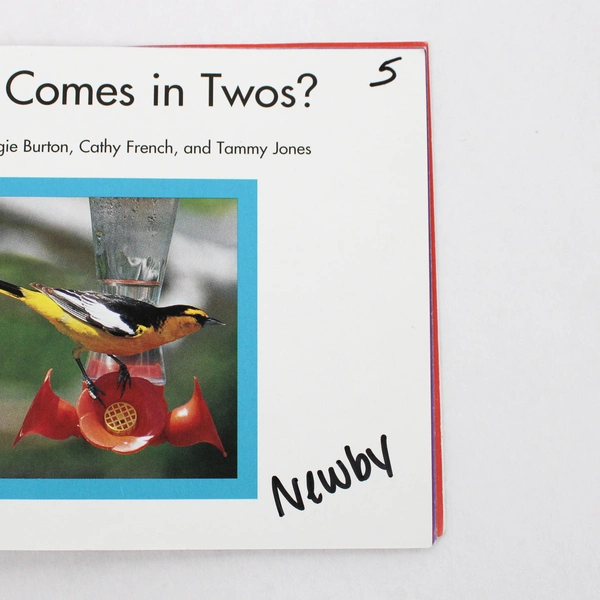 What Comes in Twos? by Margie Burton Cathy French & Tammy Jones 1999 Paperback