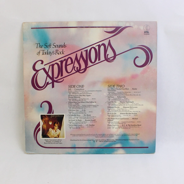 All Originals Expressions Record 1980 K-Tel 33 RPM TU2840 Compilation