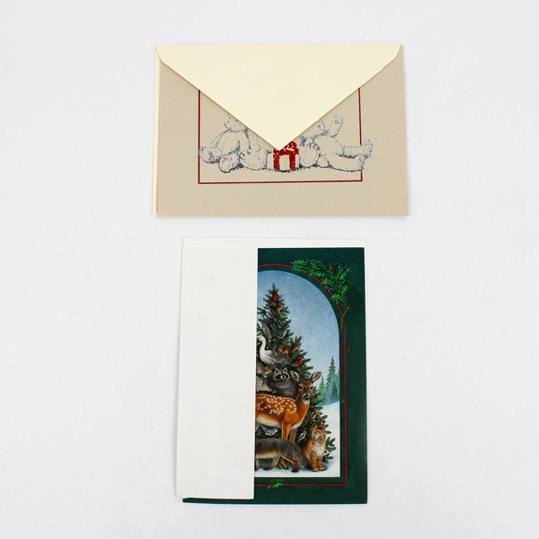 Lot of 20 Religious and General Christmas Holiday Greeting Cards Various Brands