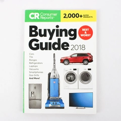 Consumer Reports Buying Guide 2018 Paperback Best & Worst