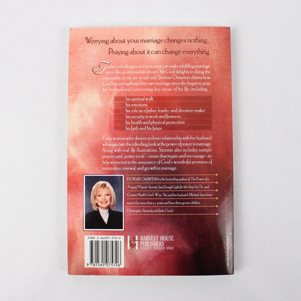The Power Of A Praying Wife By Stormie Omartian Christian 1997 Paperback