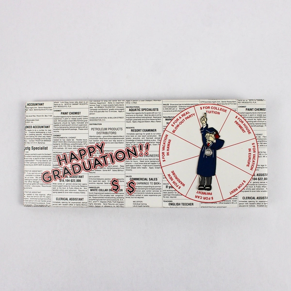 Set of 10 Novelty Graduation Gift Envelopes