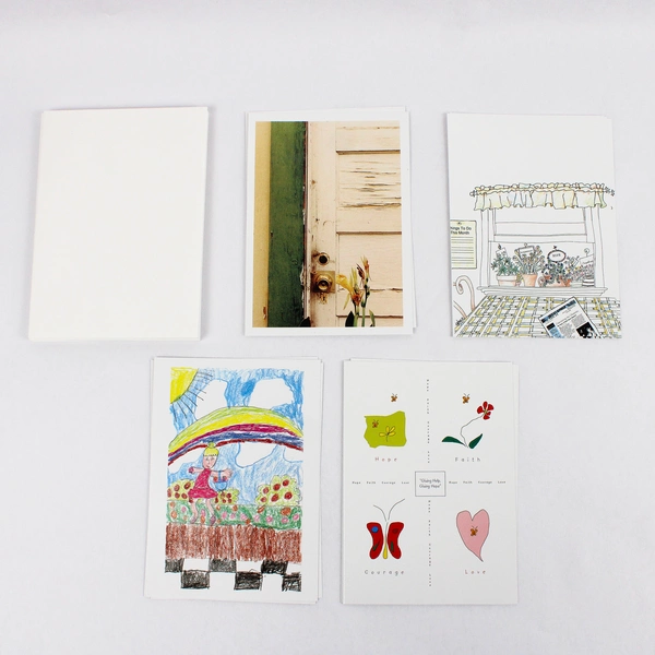 Set of 12 National Brain Tumor Foundation Blank Greeting Cards