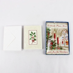 Lot of 23 Hallmark and Christmas House Holiday Greeting Cards with Envelopes