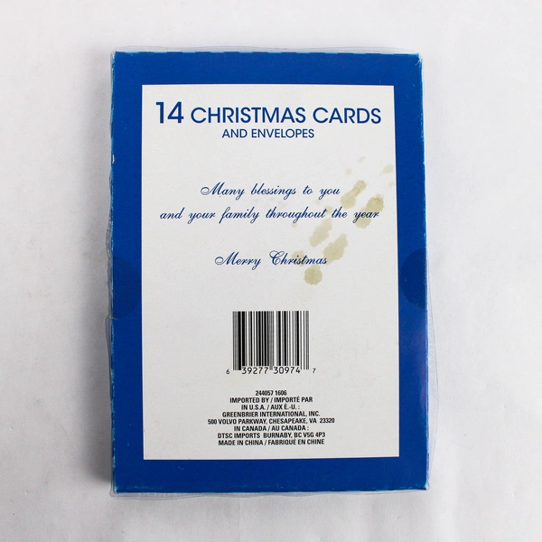 Lot of 23 Hallmark and Christmas House Holiday Greeting Cards with Envelopes