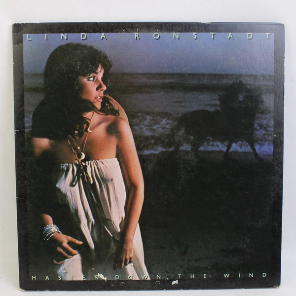 Linda Ronstadt Hasten Down The Wind Vinyl Record LP 1976 Asylum Records 7E-1072