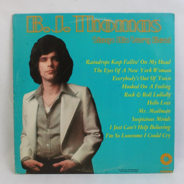 B J Thomas Sings His Very Best Record Album Vinyl LP Springboard SP-4005