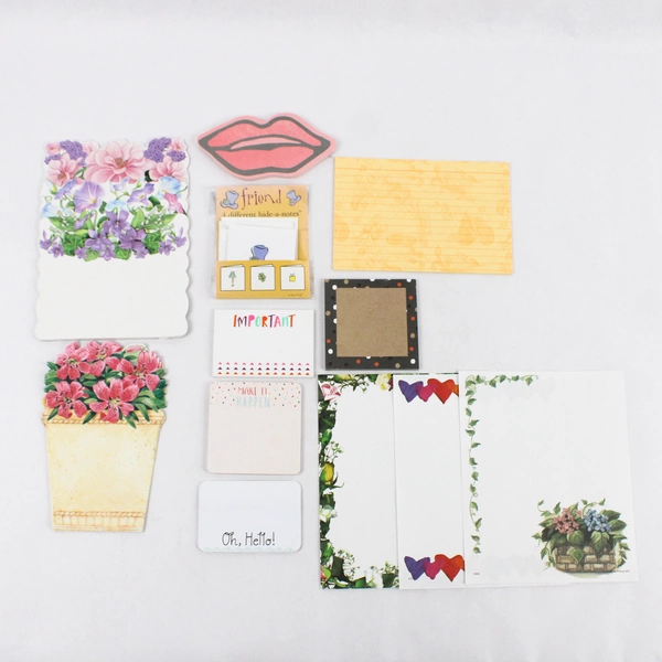 Mixed Lot of Paper Sticky Notes and Note Pads Office Pen Pal Stationary