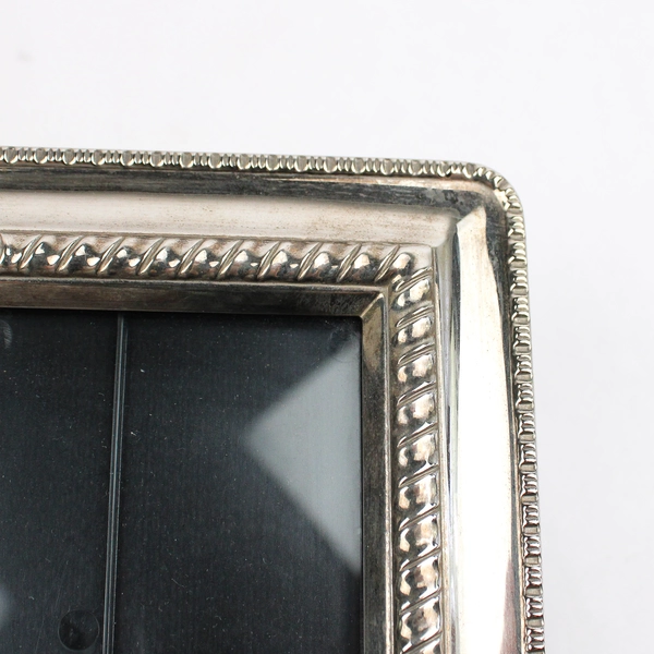 Silver Color 5"x7" Photo Frame with Album Inside 24 Holders Inside