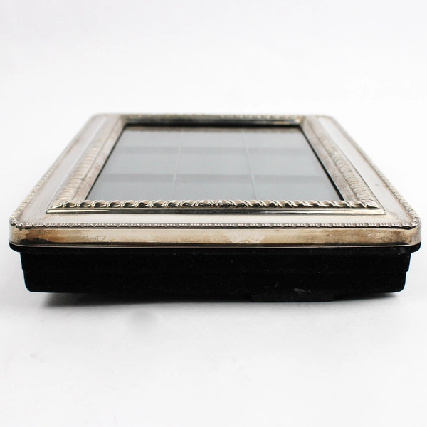 Silver Color 5"x7" Photo Frame with Album Inside 24 Holders Inside