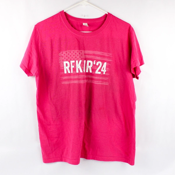 Lot of 2 Robert F. Kennedy Jr. 2024 T-Shirts Women's Size XL