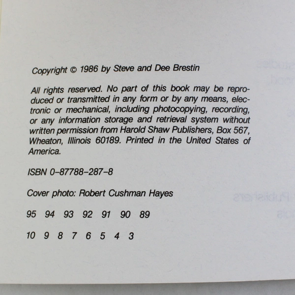 Friendship: Portraits In God's Family Album By Steve & Dee Brestin (1986, PB)