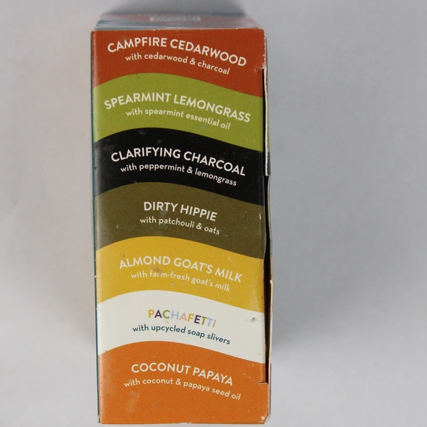 7 Pack of Pacha Peaces Bar Soap Uplift Variety Handcrafted 1oz Scented