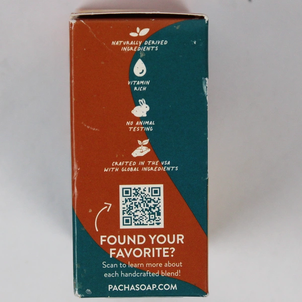 7 Pack of Pacha Peaces Bar Soap Uplift Variety Handcrafted 1oz Scented