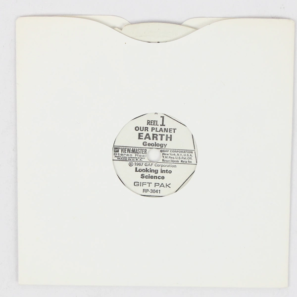 View-Master Our Planet Earth 1967 Reel Vintage
