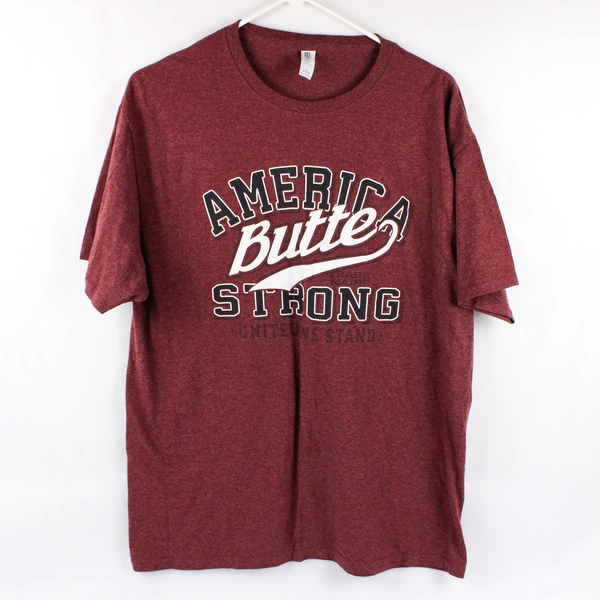 Jerzees Dri-Power Butte America Strong T-Shirt Men's Large