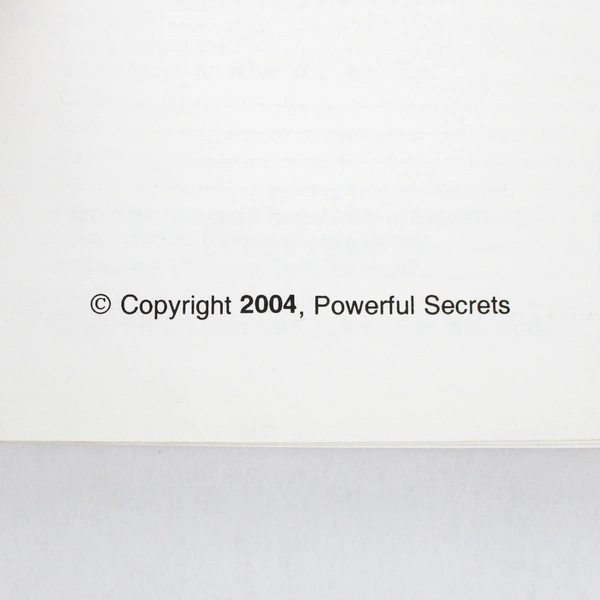 The Book Of Powerful Secrets 2004 American Publishing Corporation Paperback