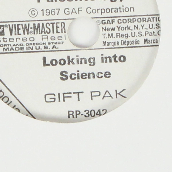 Vintage View Master Prehistoric Life Reel 1967