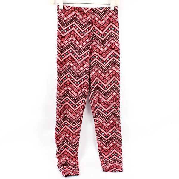 Mayfair Pink Floral Print Leggings Women's Size Large