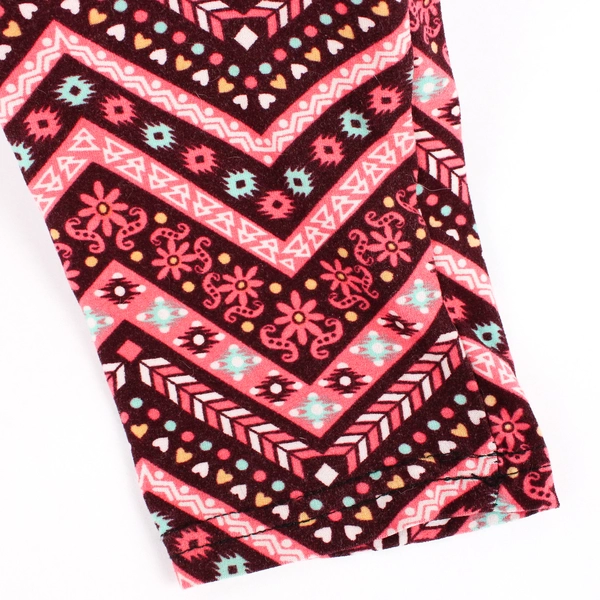 Mayfair Pink Floral Print Leggings Women's Size Large