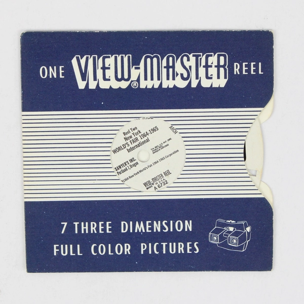 View Master Sawyer's Inc. New York World's Fair 1964-1965 International Vintage 