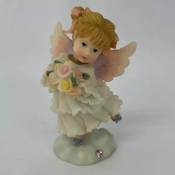 1997 Roman Inc Loving Thoughts Cherubim Scent From Above Rachel Figurine #62480