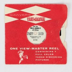 Vintage View-Master Sawyer's Wild Animals Of Africa Reel 1960