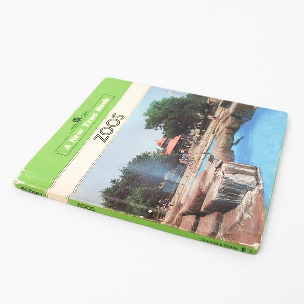 Zoos By Karen Jacobsen A New True Book 1982 Hardcover Childrens Press