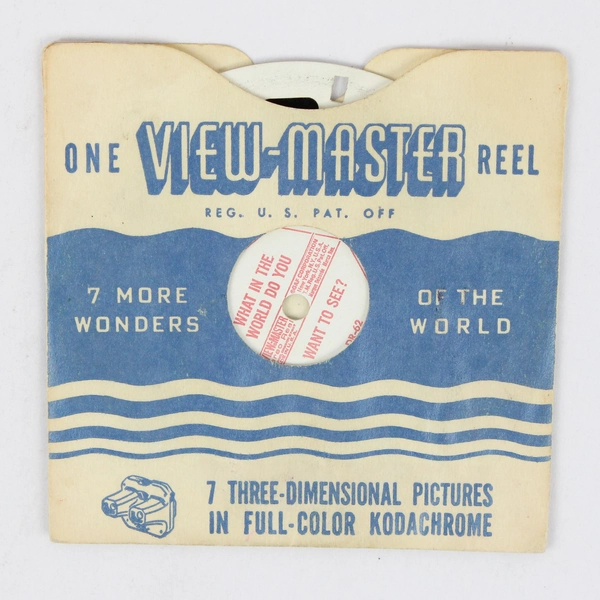 View-Master What in the World Do You Want to See? 1 Preview Demo Reel DR-62