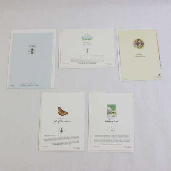 Lot of 10 Thinking Of You Greeting Cards with Envelopes