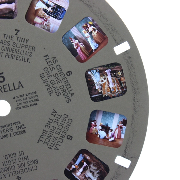 Sawyer's View-Master Reel FT. 5 Cinderella And The Glass Slipper w/ Booklet