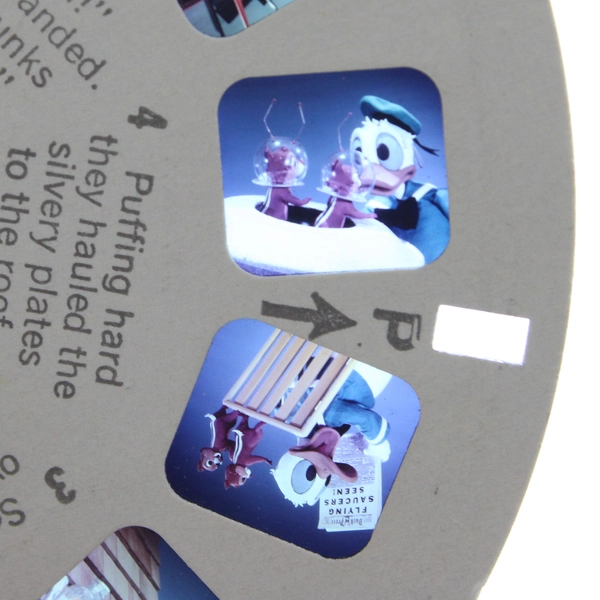 View-Master Disney's Donald Duck Flying Saucer Pilots RP 1045 View Master Reel