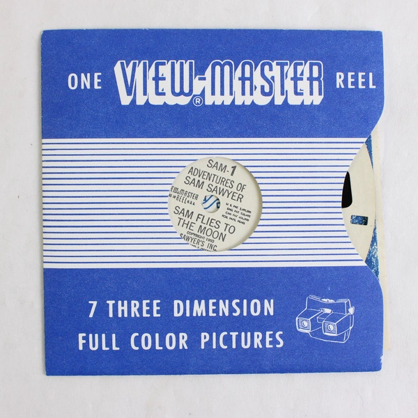 Sawyer's View Master Reel Adventures of Sam Sawyer Sam Flies to the Moon Sam-1