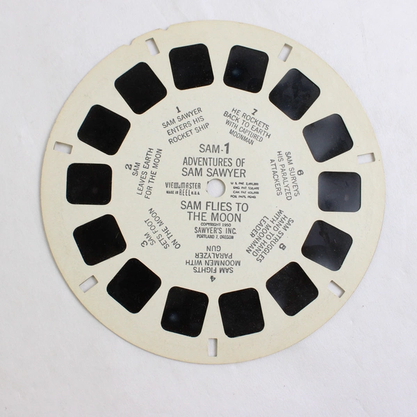 Sawyer's View Master Reel Adventures of Sam Sawyer Sam Flies to the Moon Sam-1
