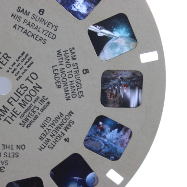 Sawyer's View Master Reel Adventures of Sam Sawyer Sam Flies to the Moon Sam-1