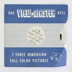 View-Master Snow White and The Seven Dwarfs Vintage 1946 Reel FT-4