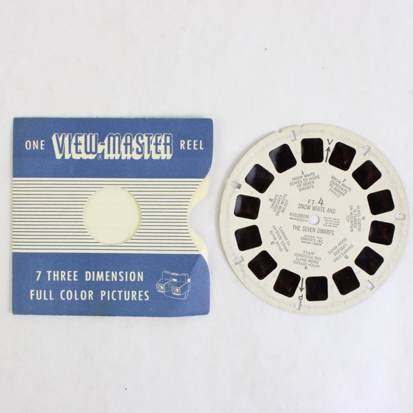 View-Master Snow White and The Seven Dwarfs Vintage 1946 Reel FT-4