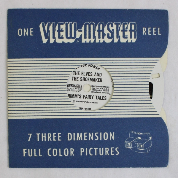 View Master The Elves and the Shoemaker 1960 Reel RP 1188