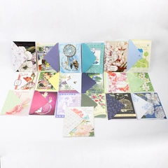 Lot of 20 Floral & Misc. Birthday Cards With Envelopes