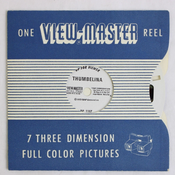 View Master Thumbelina 1953 Reel Vintage RP 1187