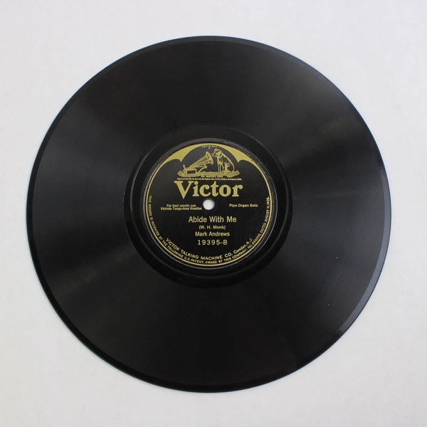 Mark Andrews Abide With Me Nearer My God To Thee 78 RPM Record No. 19395