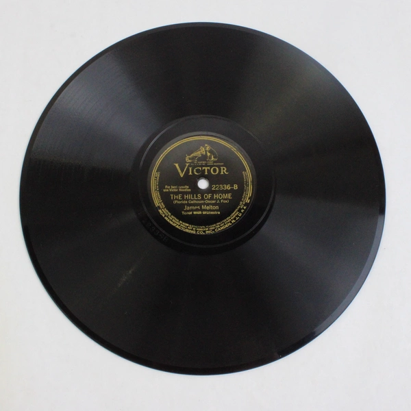 James Melton The Old Refrain/The Hills of Home 78 RPM Record No. 22336 Victor