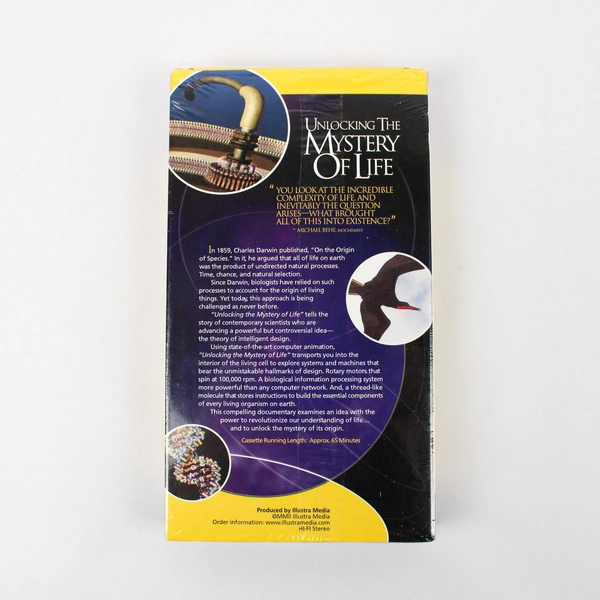 Illustra Media Presents Unlocking the Mystery of Life 2002 VHS New