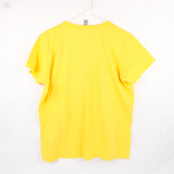 Gildan RFK Jr. '24 Yellow Cotton Graphic T-Shirt Women's XL