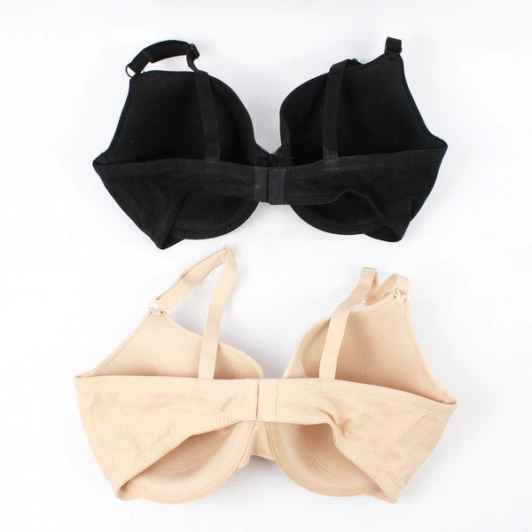 Lot of 2 Fruit Of The Loom Lined Underwired T-Shirt Bras Women's Size 38D