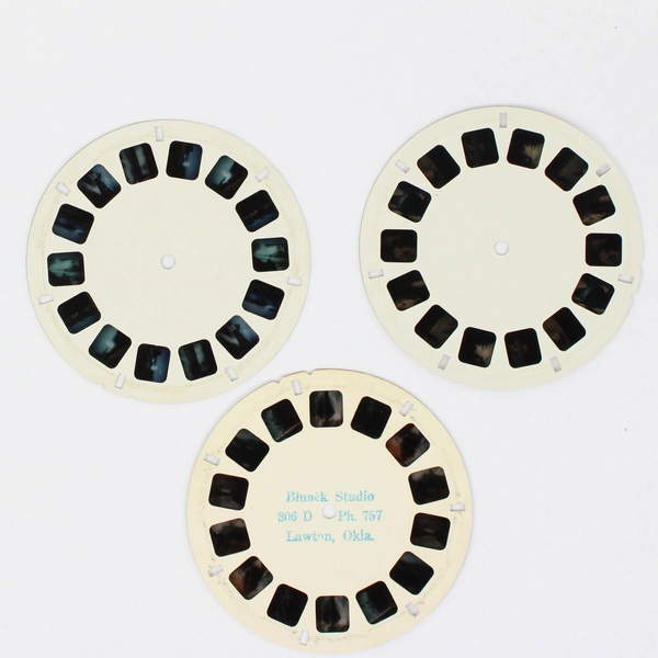 Lot of 3 View-Master Canada Reels 1948 Vintage 317, 318, 375