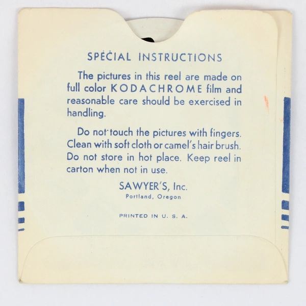 Lot of 3 View-Master Canada Reels 1948 Vintage 317, 318, 375