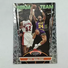 1992-1993 Topps Stadium Club NBA Members Only Jeff Malone Beam Team 10 of 21