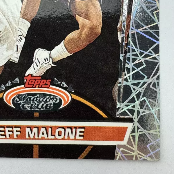 1992-1993 Topps Stadium Club NBA Members Only Jeff Malone Beam Team 10 of 21