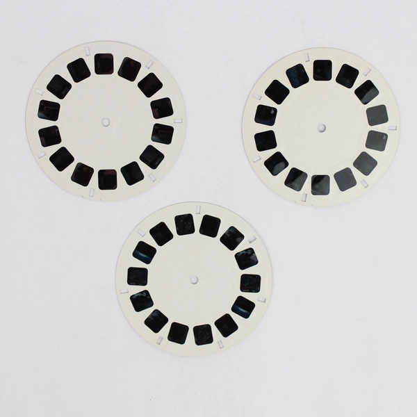 Set of 3 View-Master Sawyer's Mexico Reels Vintage 1957